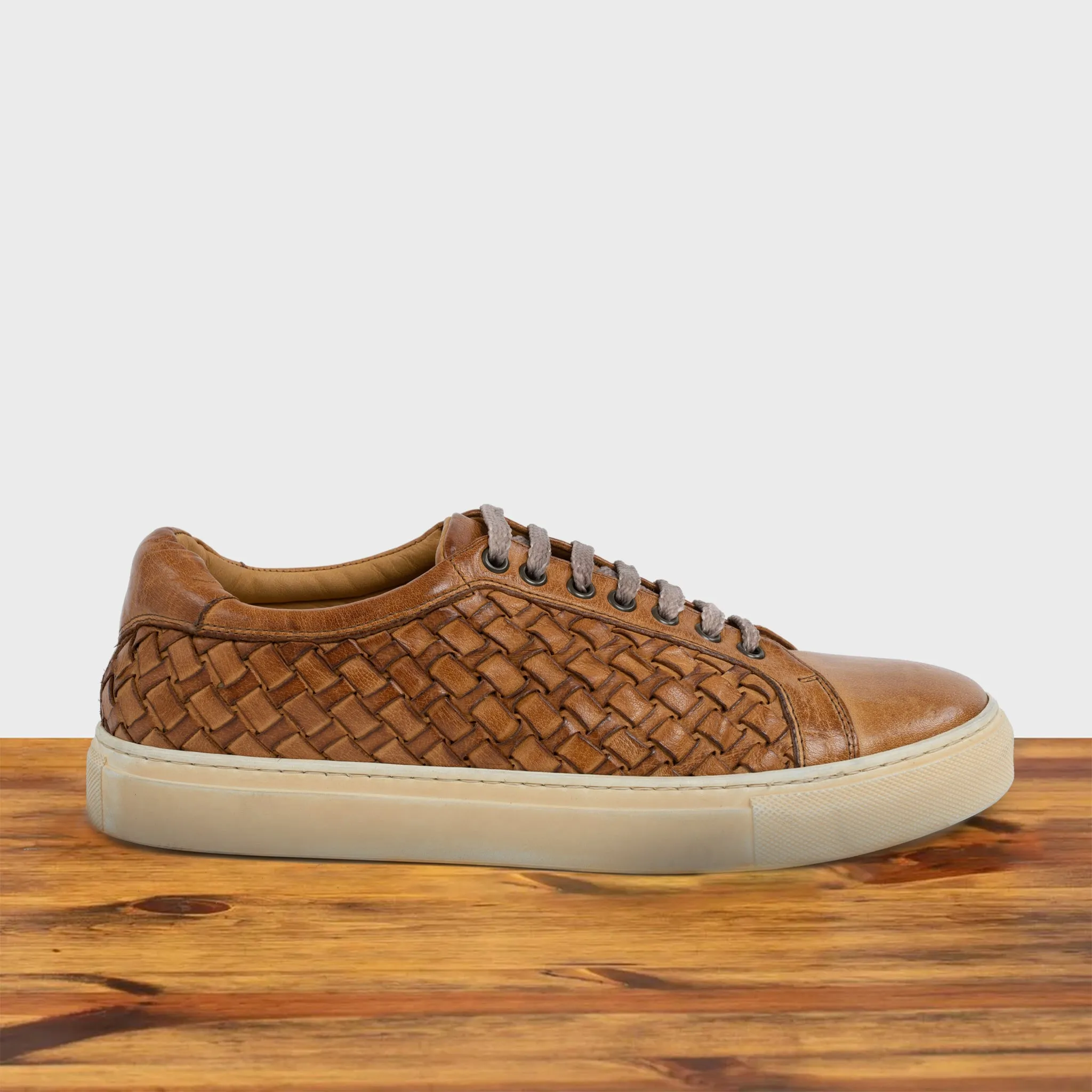 6201 Calzoleria Toscana Dip-Dyed Woven Low Top