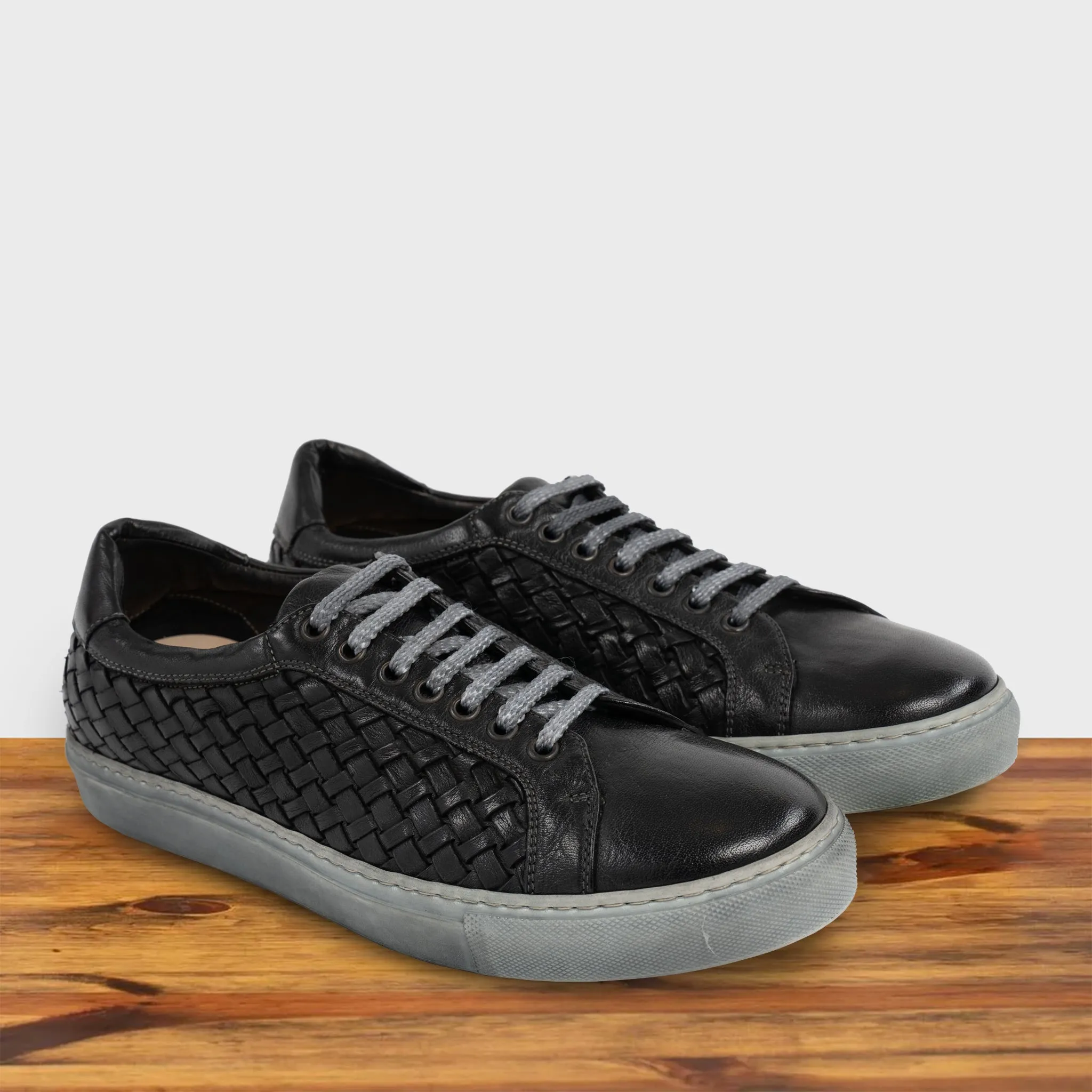 6201 Calzoleria Toscana Dip-Dyed Woven Low Top