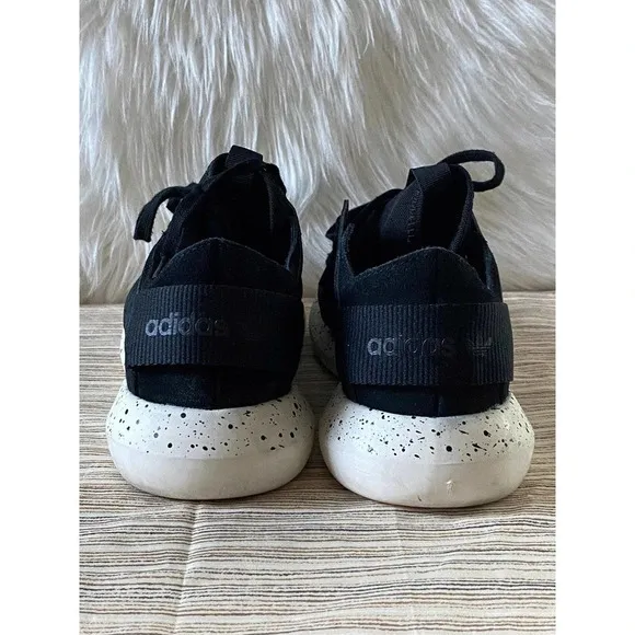Adidas Tubular Men's PYV Male Size US 6.5 Black White Athletic Lace-Up Sneakers