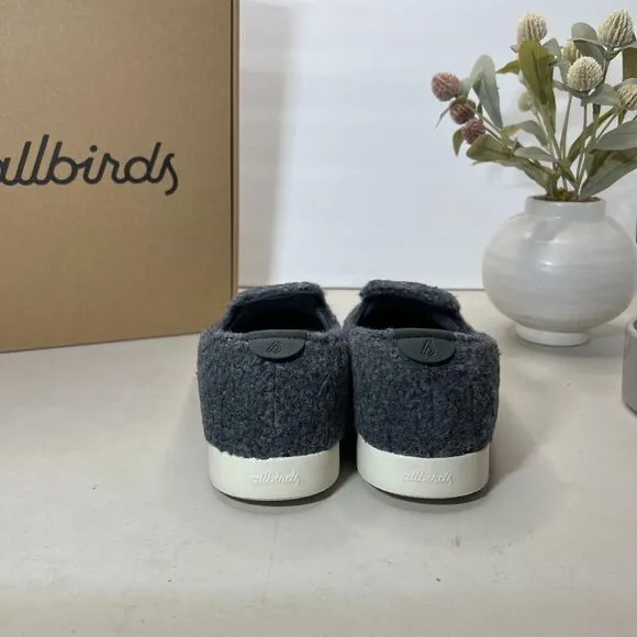 Allbirds Wool Lounger Fluff Natural Grey (Cream Sole) Loafers Men's US 9 NWB