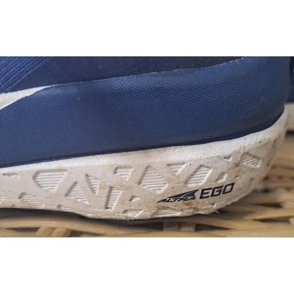 Altra Paradigm Men's 10 Blue Low Cut Lace Up Athletic Sneakers