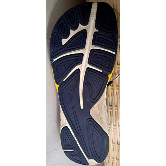 Altra Paradigm Men's 10 Blue Low Cut Lace Up Athletic Sneakers