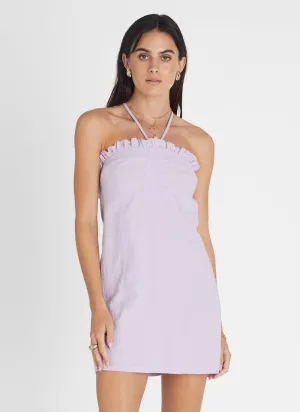 Amethyst Cross Back Mini Dress (SAMPLE)