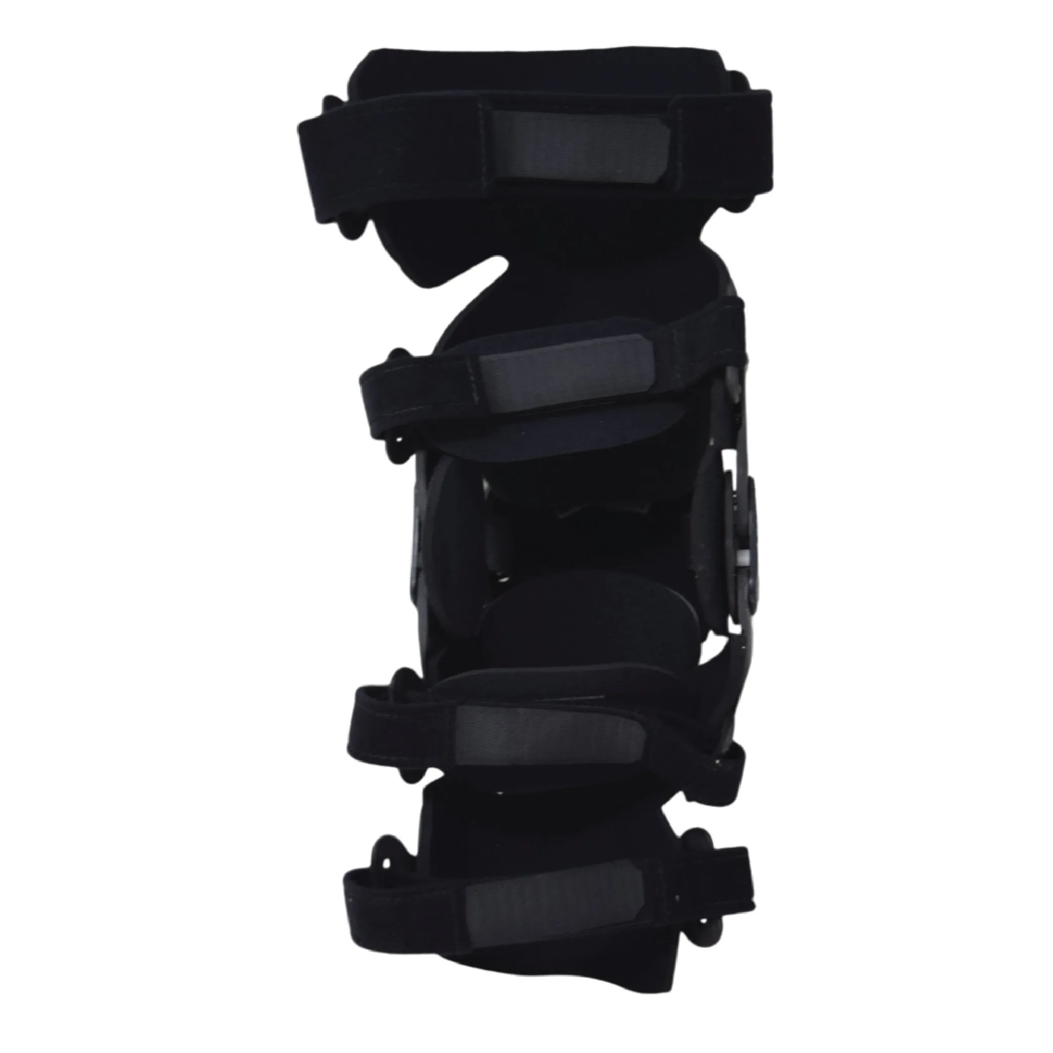 Asterisk Carbon Cell One - Advanced Knee Protector Brace (Right Only) for Motocross, Snowboarding, Wakeboarding, Off-Roading, Football, & More - Size Small