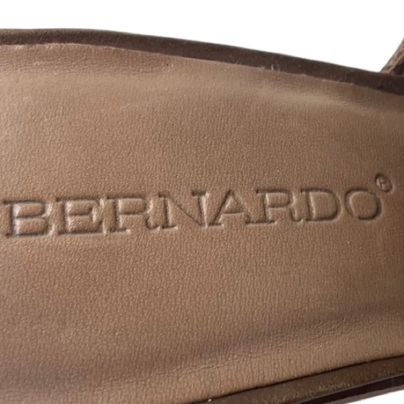 Bernardo Women’s Made in Brazil Brown Heeled Sandals