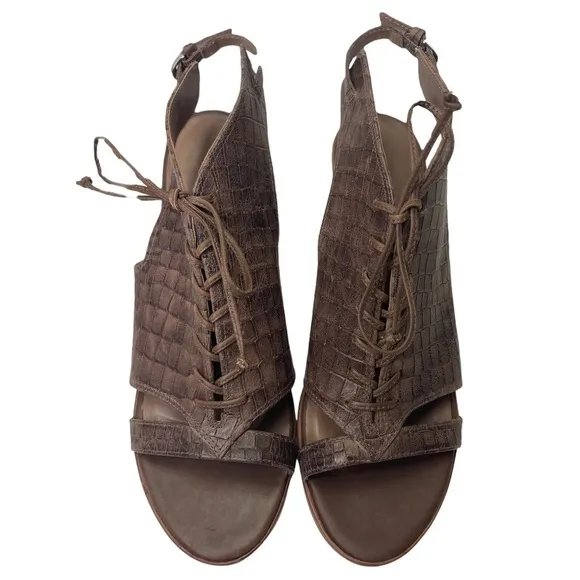 Bernardo Women’s Made in Brazil Brown Heeled Sandals