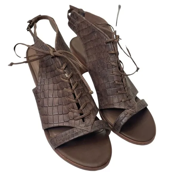 Bernardo Women’s Made in Brazil Brown Heeled Sandals