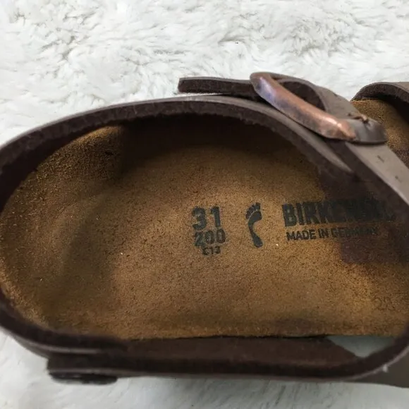 Birkenstock Kids Brown Sandals Size 12