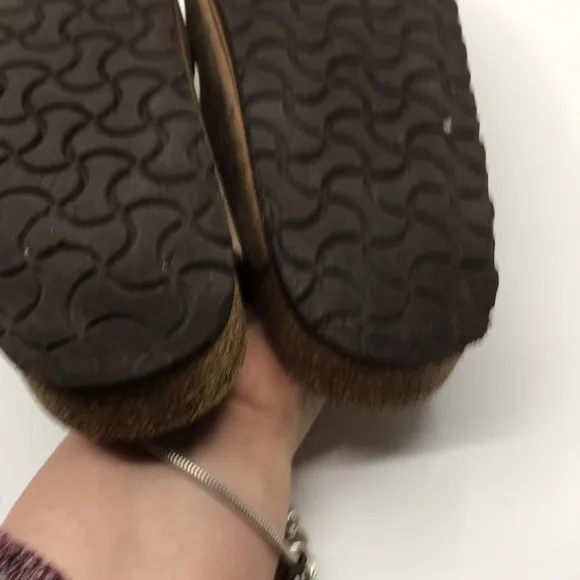 Birkenstock Arizona Brown Leather Sandals – EU Sz 39 Narrow US M 6 W 8 Two Strap