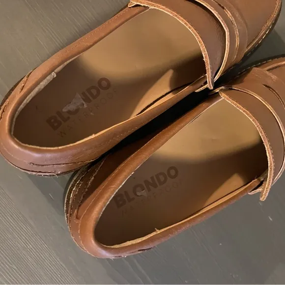 Blondo Leather Penny Loafers NEW