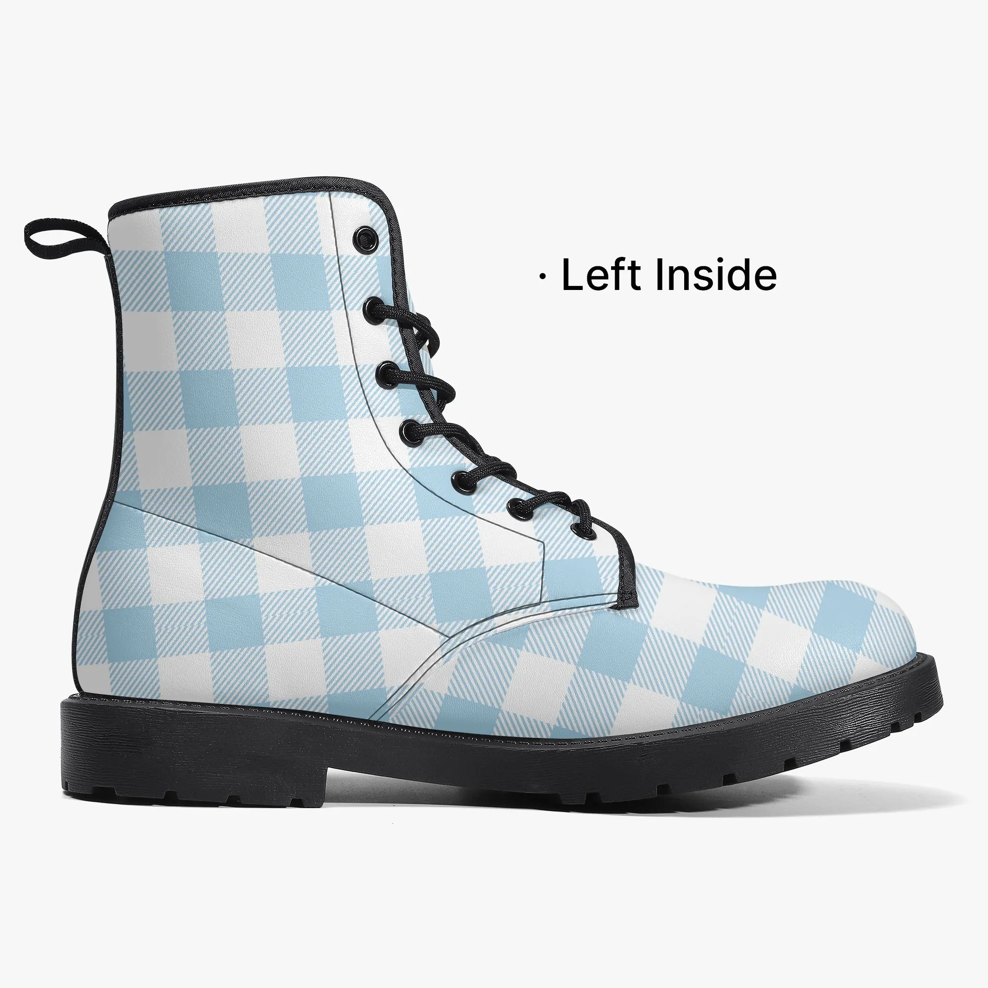 Blue Checkered