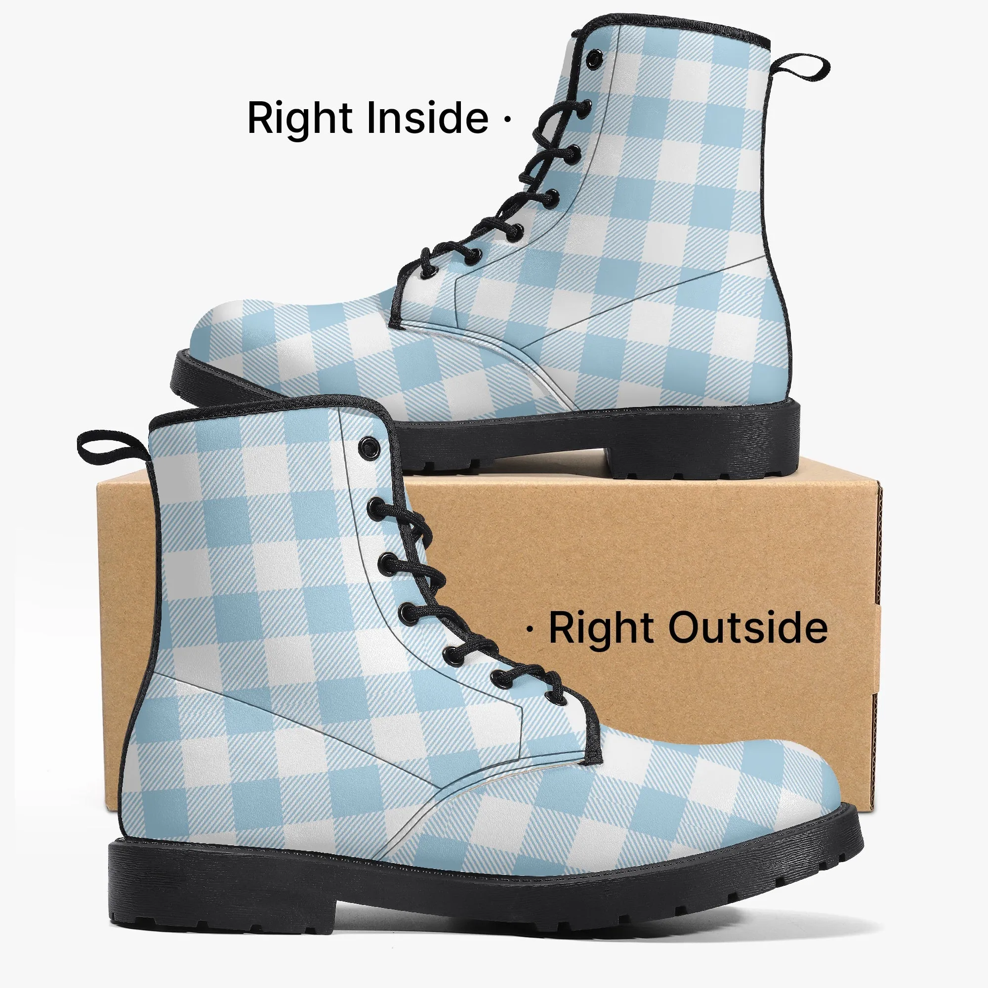 Blue Checkered