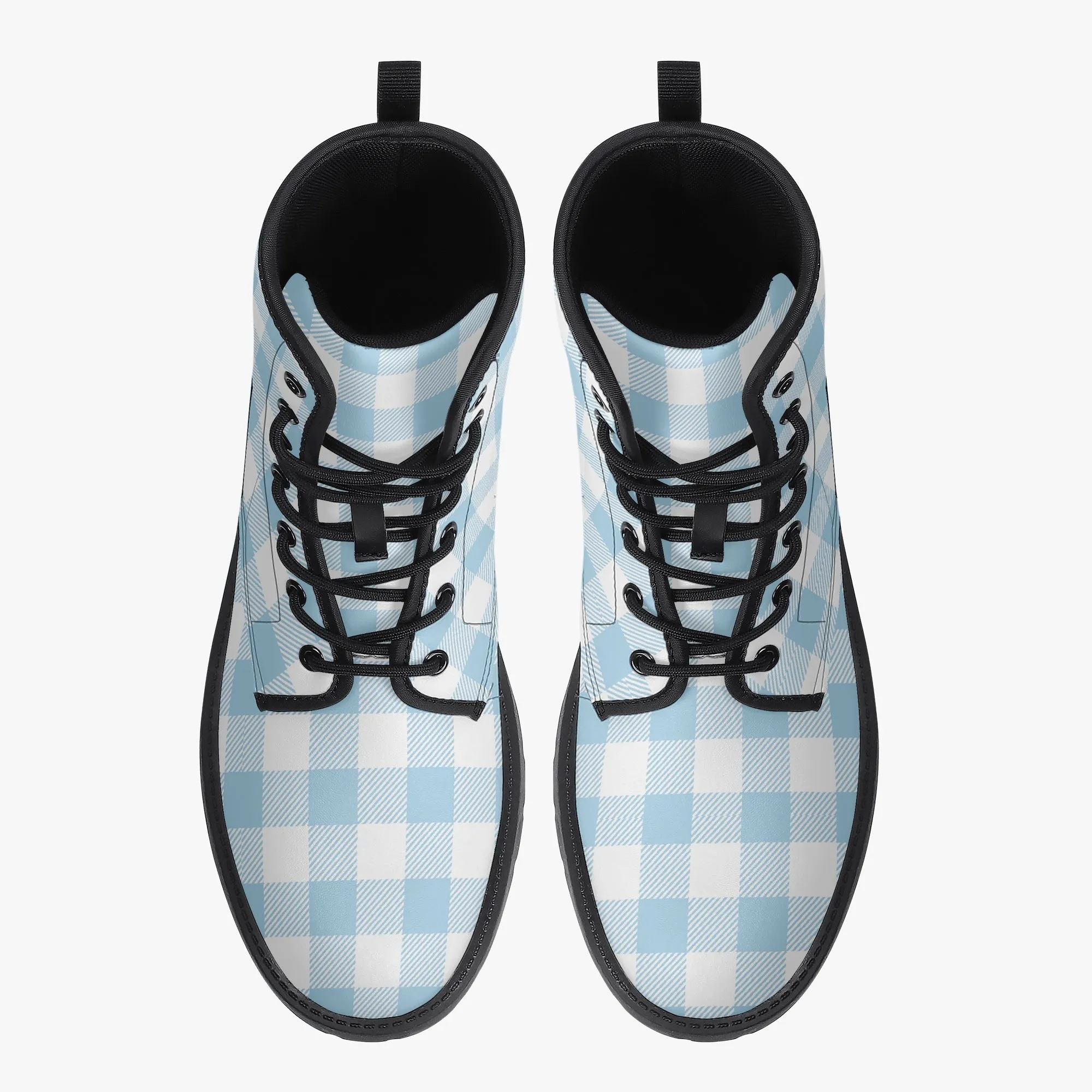 Blue Checkered