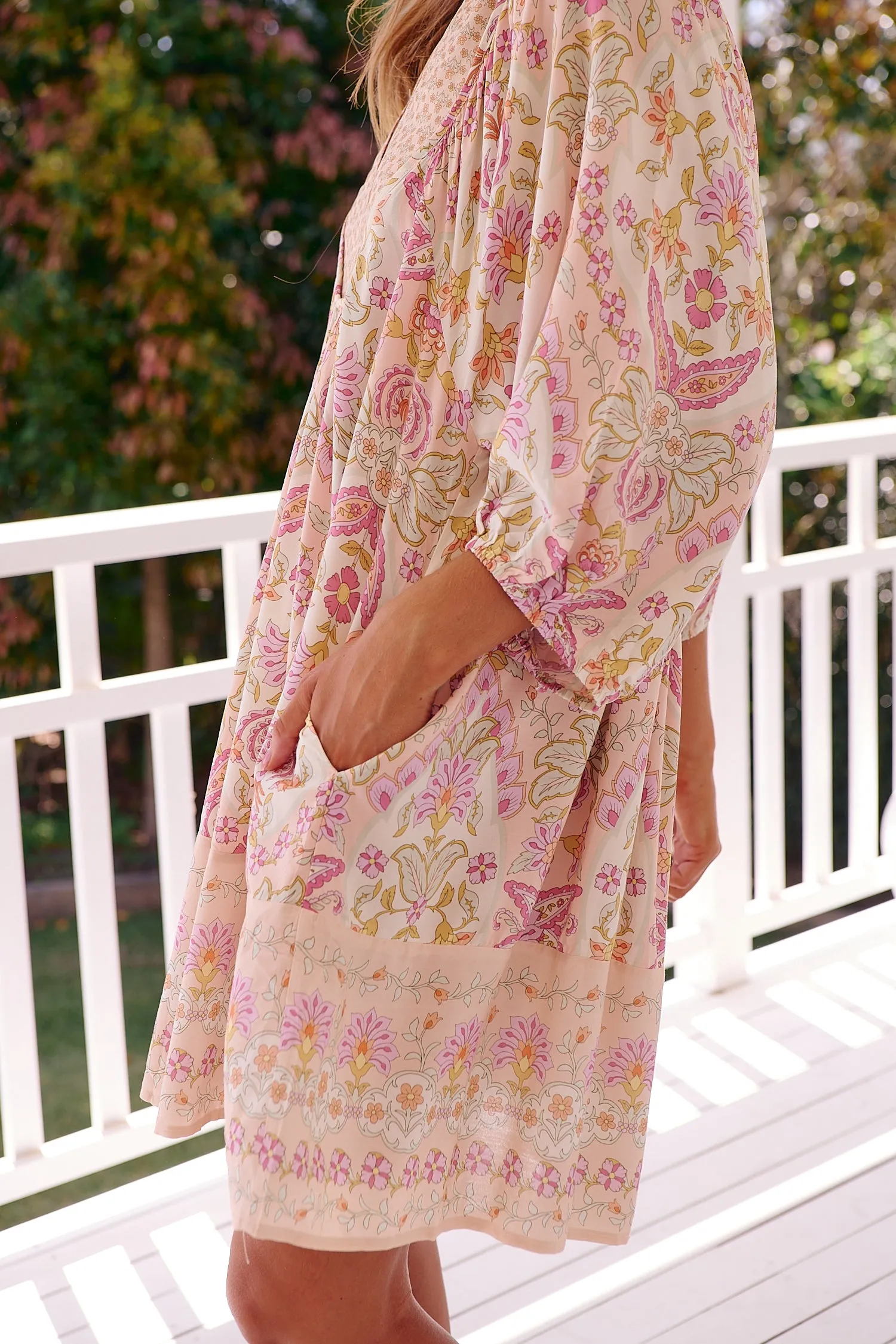 Bohemian Mini Dress - Lily Vine