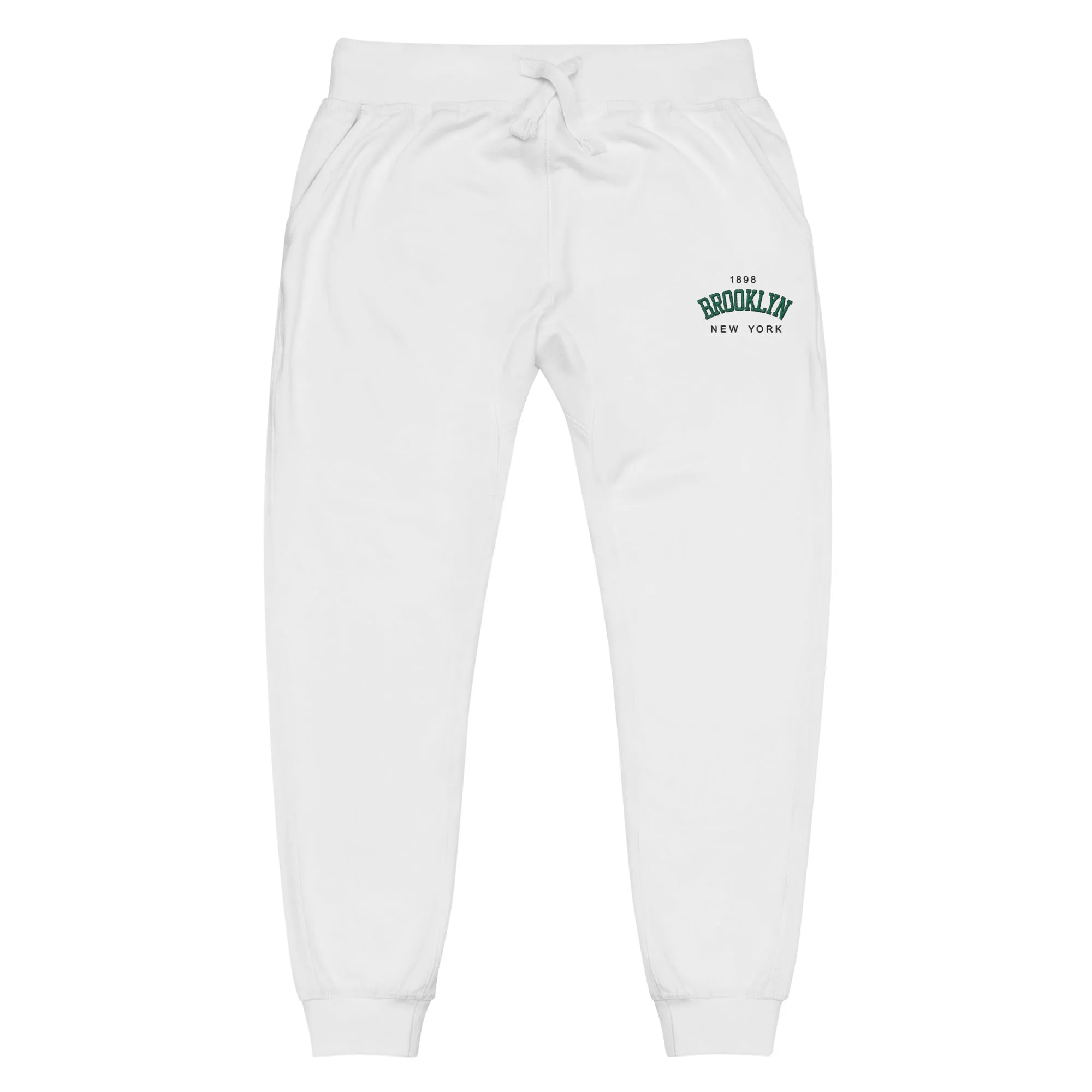 Brooklyn 1898 Unisex Embroidered Fleece Sweatpants