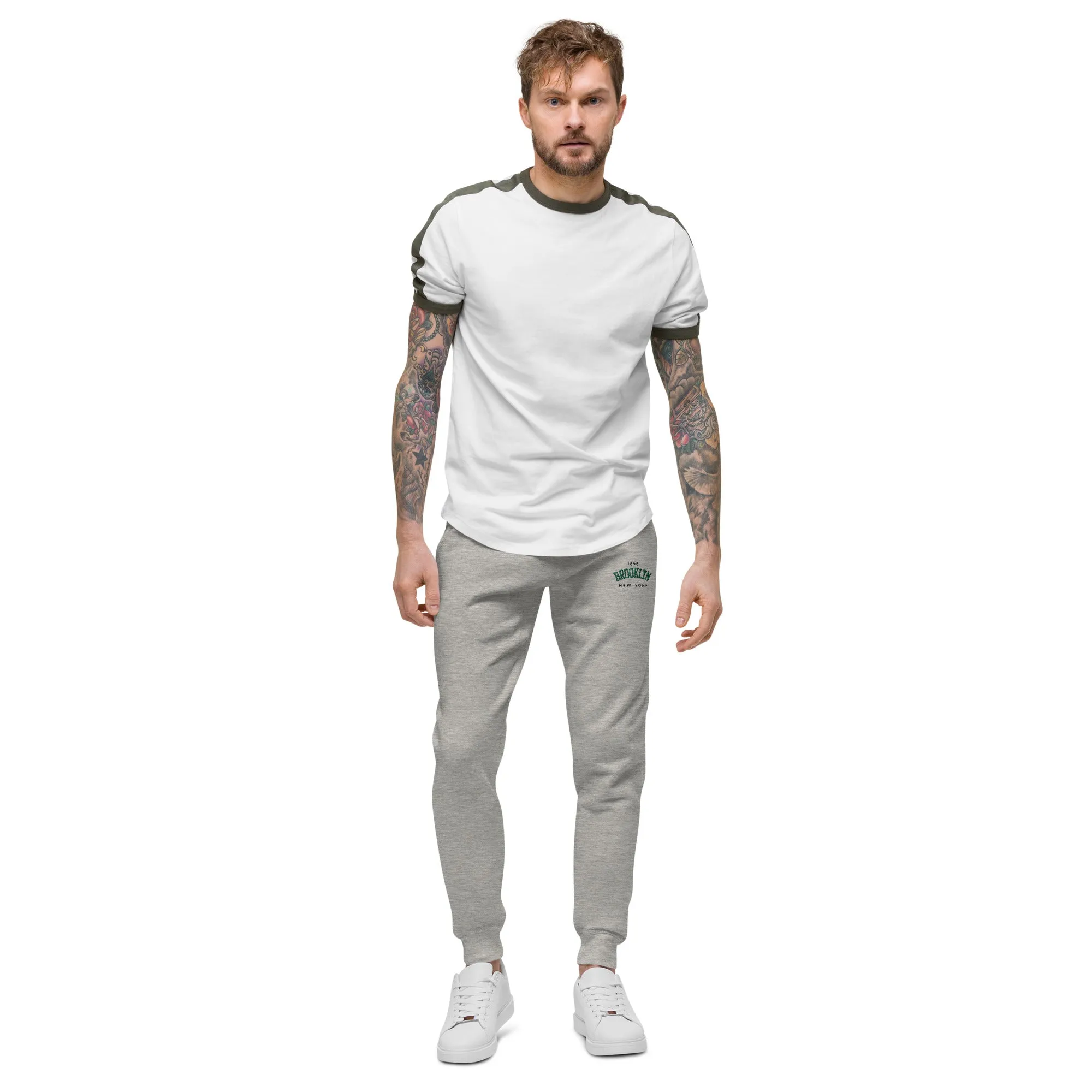 Brooklyn 1898 Unisex Embroidered Fleece Sweatpants