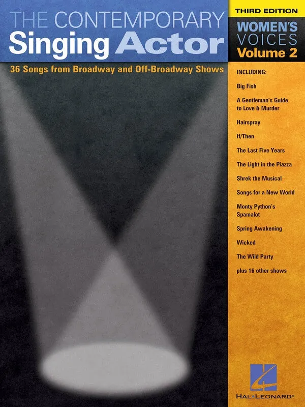 CONTEMPORARY SINGING ACTOR WOMENS VOL 2