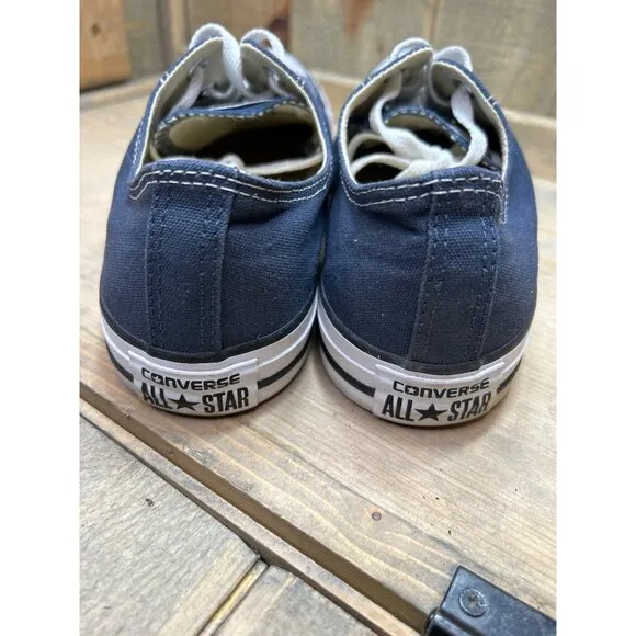 Converse M9697C Unisex Low Top Canvas Sneakers Navy - US M10 W12 Eu44
