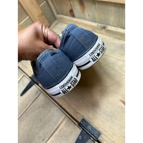 Converse M9697C Unisex Low Top Canvas Sneakers Navy - US M10 W12 Eu44