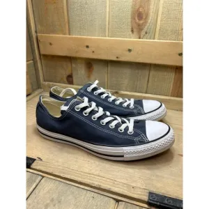 Converse M9697C Unisex Low Top Canvas Sneakers Navy - US M10 W12 Eu44