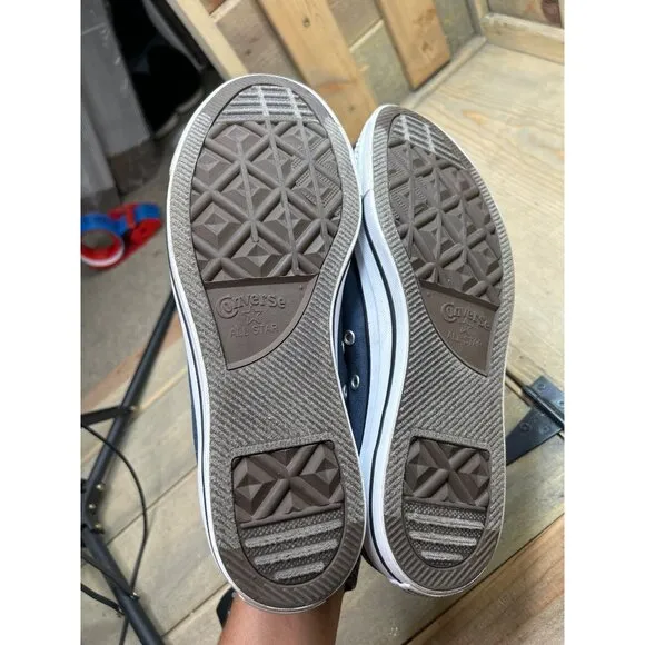 Converse M9697C Unisex Low Top Canvas Sneakers Navy - US M10 W12 Eu44