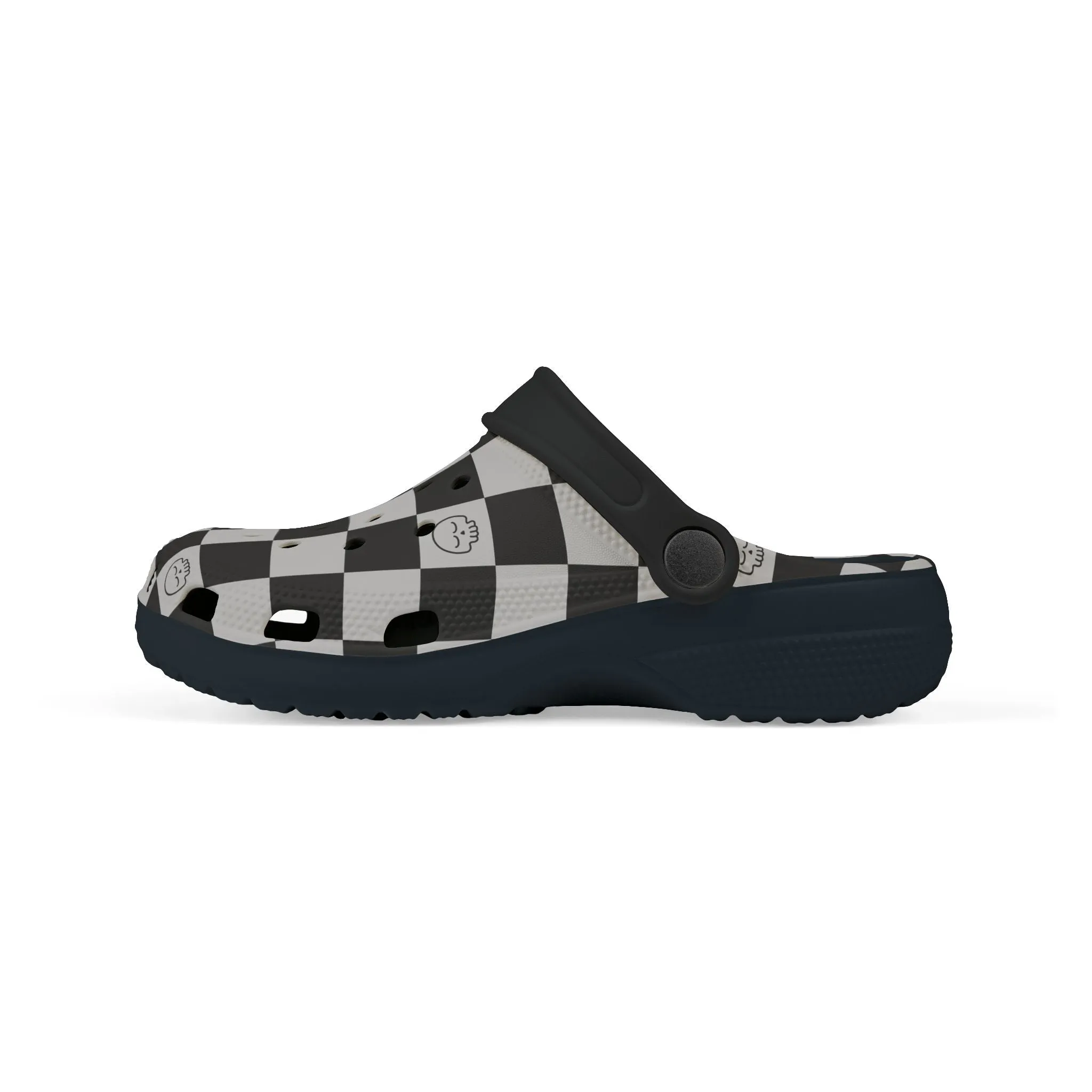 Cool Kid's Checkerboard Clogs