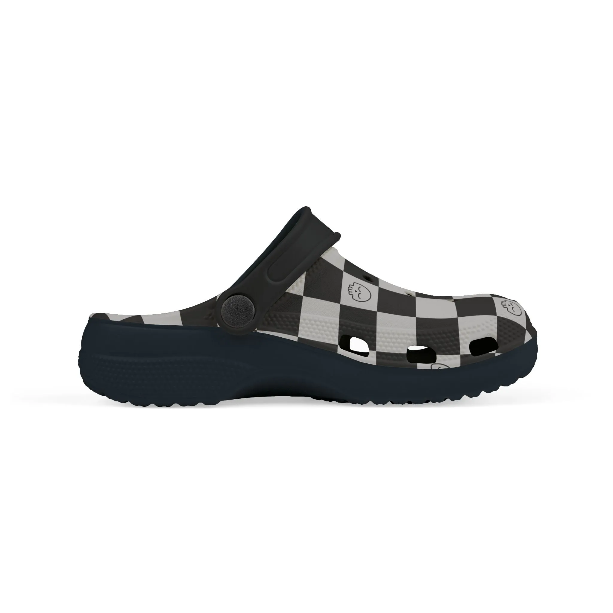 Cool Kid's Checkerboard Clogs