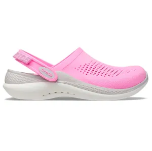 Crocs Adults Unisex LiteRide 360 Cushioned Slip On Clogs In Taffy Pink