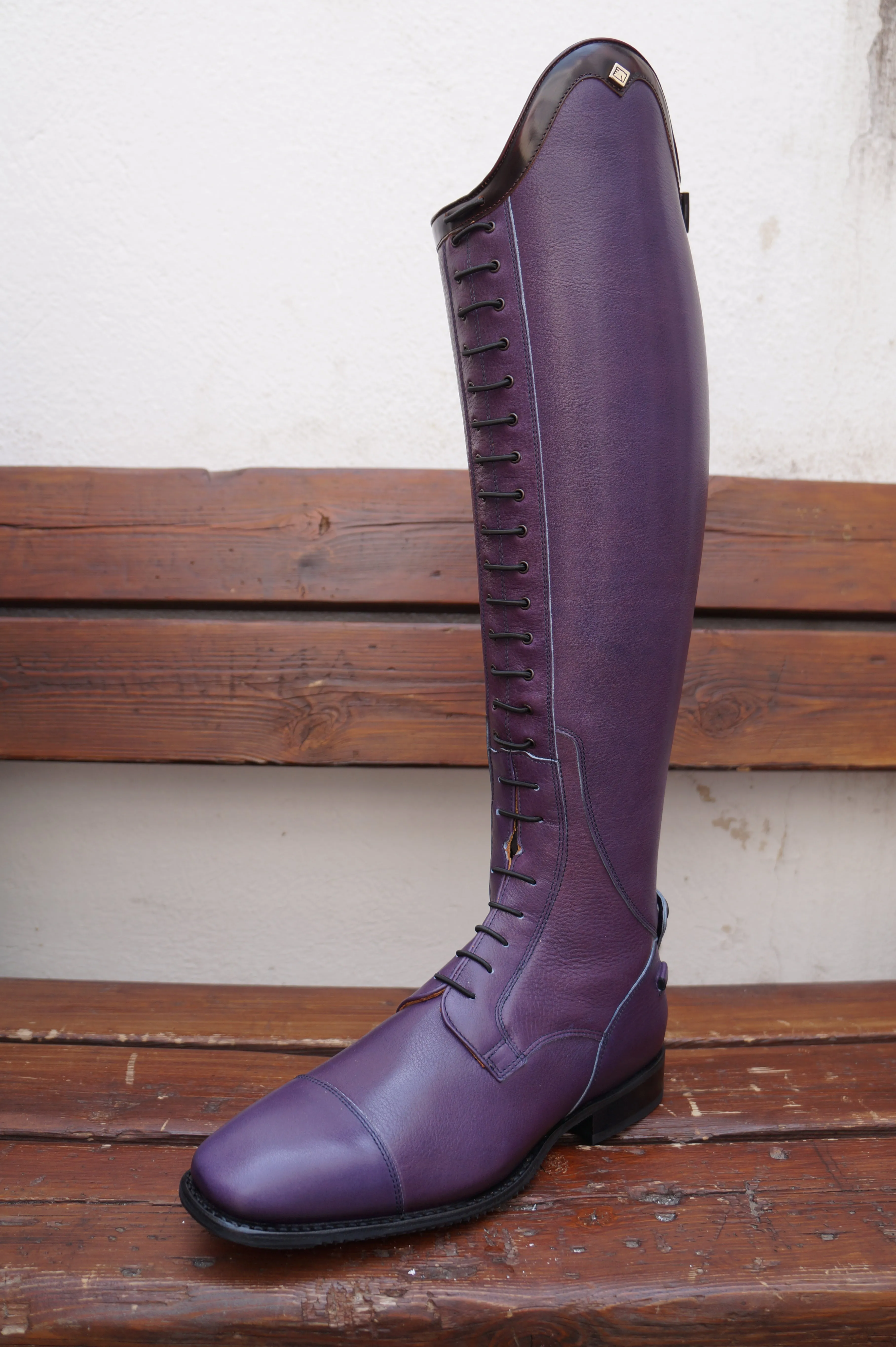 DeNiro Boots with Purple Pink accent