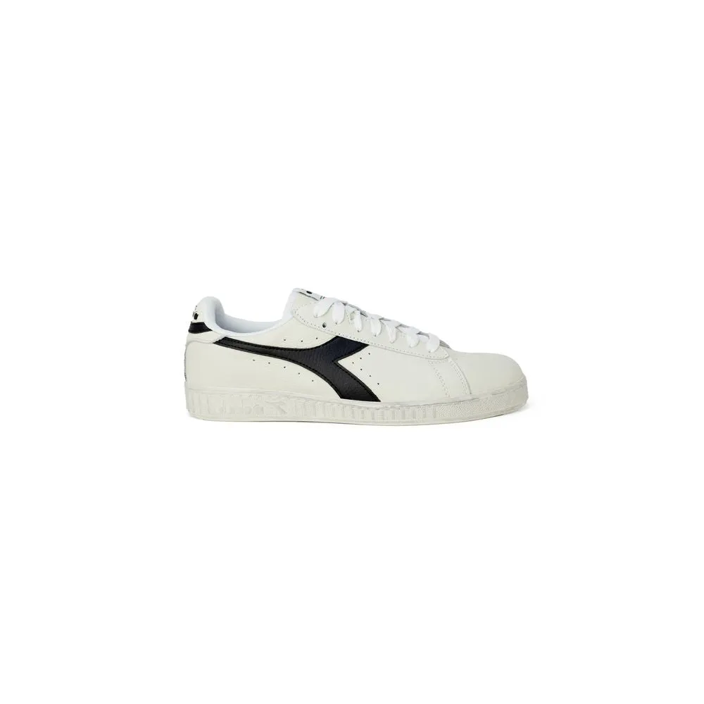 Diadora Black Artificial Leather Sneaker