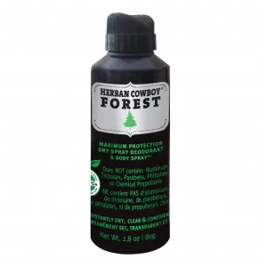 Dry Deodorant & Body Spray Forest