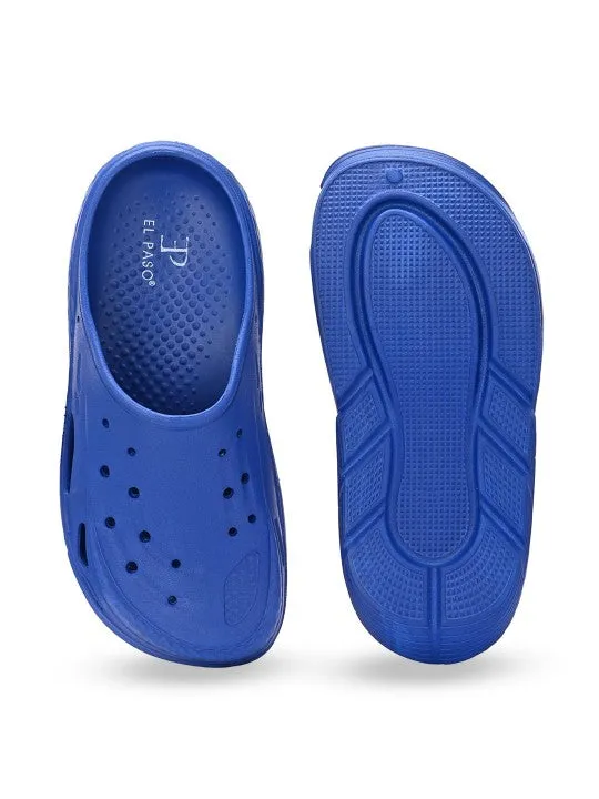 El Paso Men Round Toe Clogs