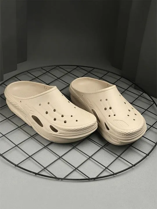 El Paso Men Round Toe Clogs