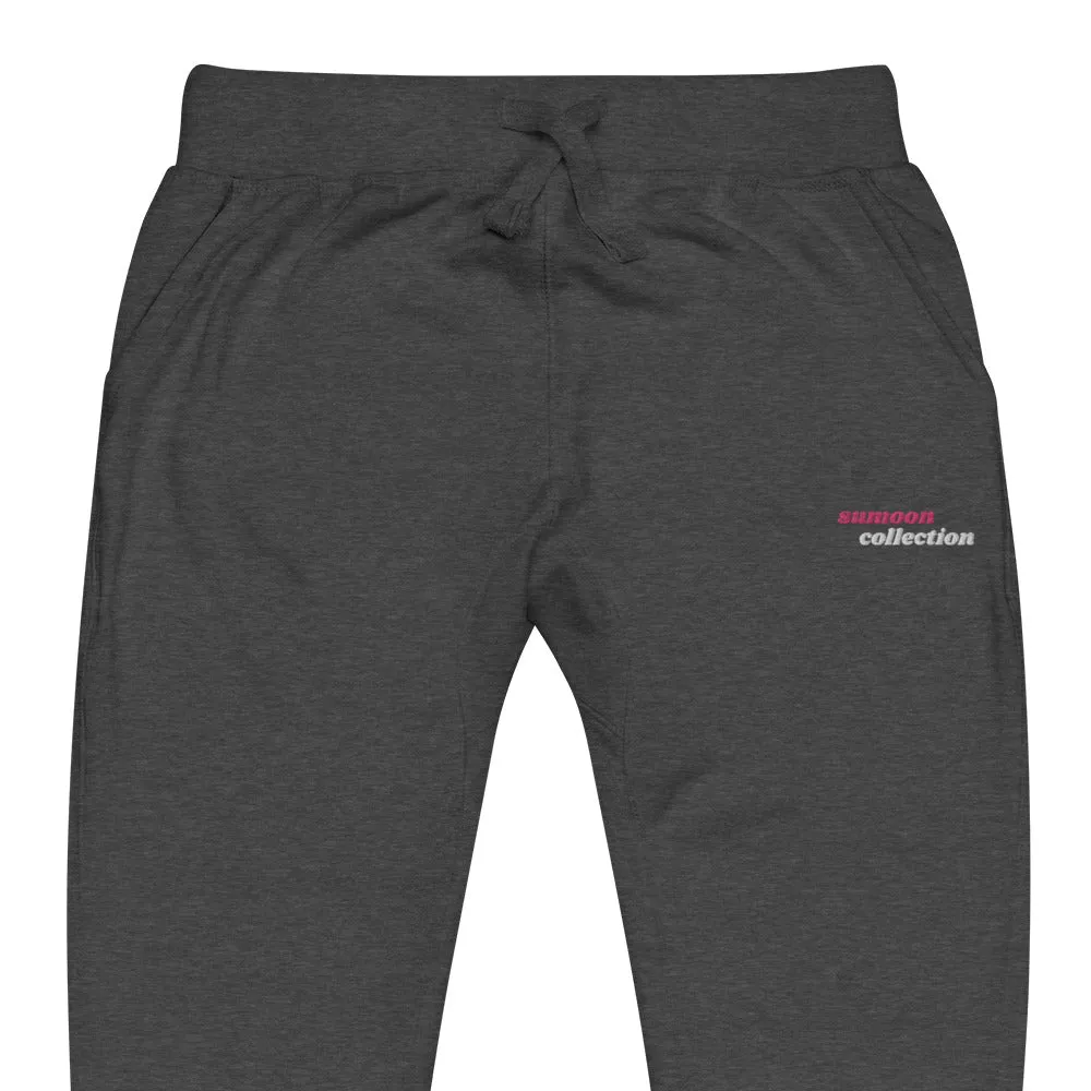 embroidered logo joggers