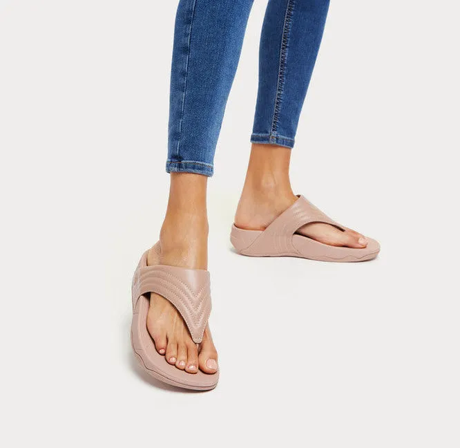 FitFlop WALKSTAR Leather Toe-Post Sandals