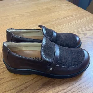 Footprints by Birkenstock Leather &amp; Suede Loafers Size 38