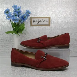FRANCO SARTO Harlow Red Loafers/Flats NWOT Size 10