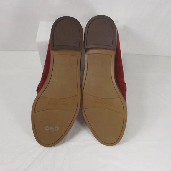 FRANCO SARTO Harlow Red Loafers/Flats NWOT Size 10