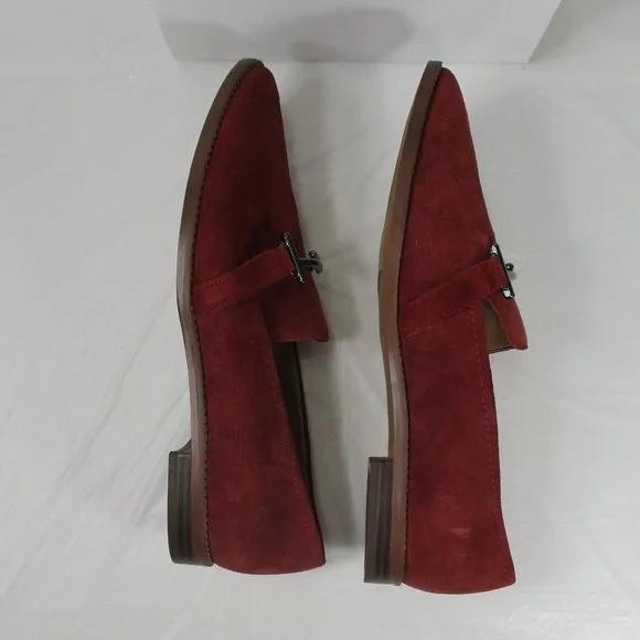 FRANCO SARTO Harlow Red Loafers/Flats NWOT Size 10