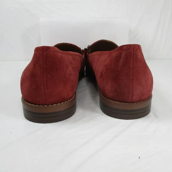 FRANCO SARTO Harlow Red Loafers/Flats NWOT Size 10