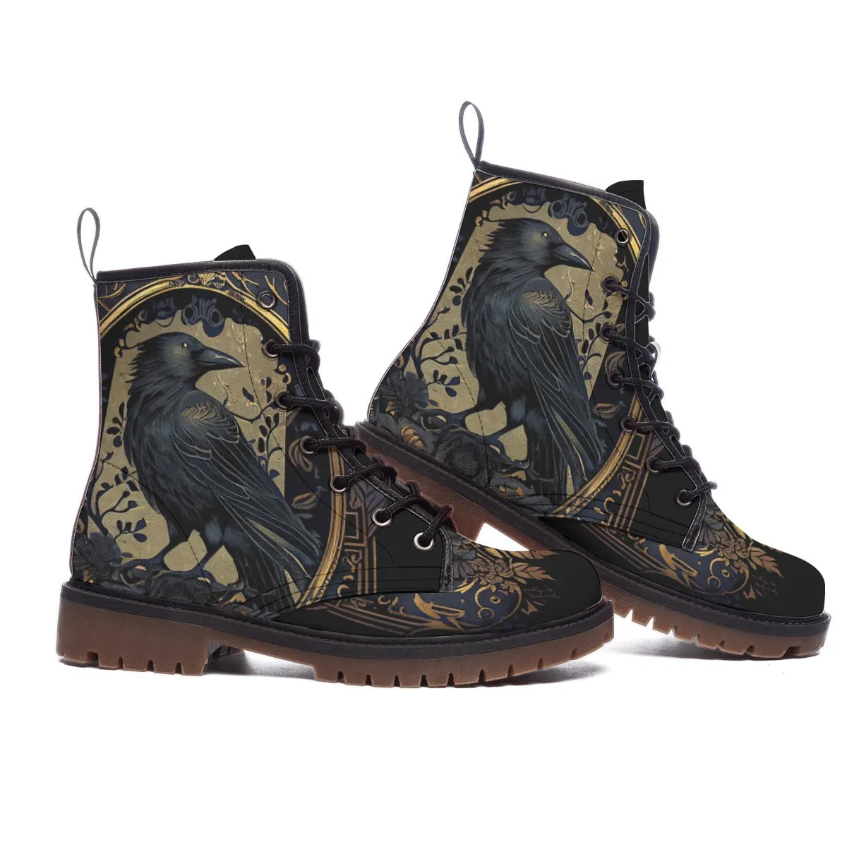 Golden Raven Guardian Boots