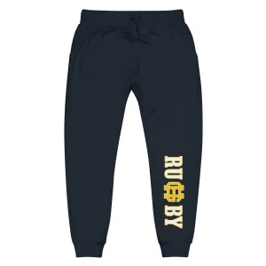 Grand Haven Rugby Navy Unisex fleece sweatpants