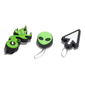 Green Sandal Backer 3 Jibbitz Pack 3 Jibbitz Pack