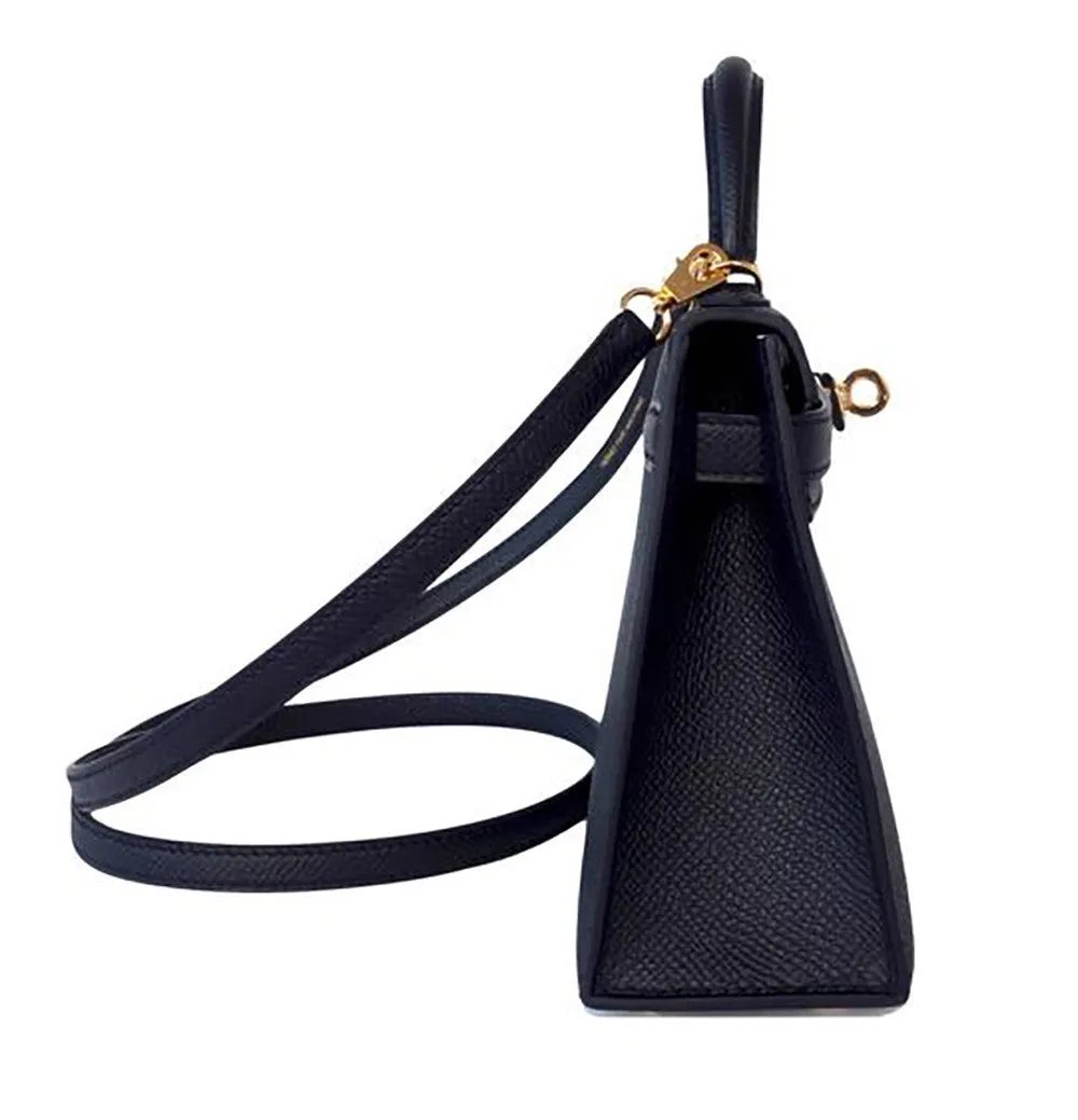 Hermes Limited VIP 20cm Kelly Epsom Sellier Gold Hardware