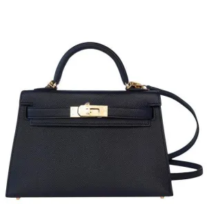 Hermes Limited VIP 20cm Kelly Epsom Sellier Gold Hardware