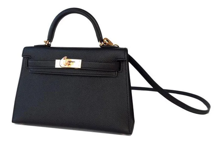 Hermes Limited VIP 20cm Kelly Epsom Sellier Gold Hardware