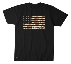 Howitzer Box Flag Black Graphic Tee