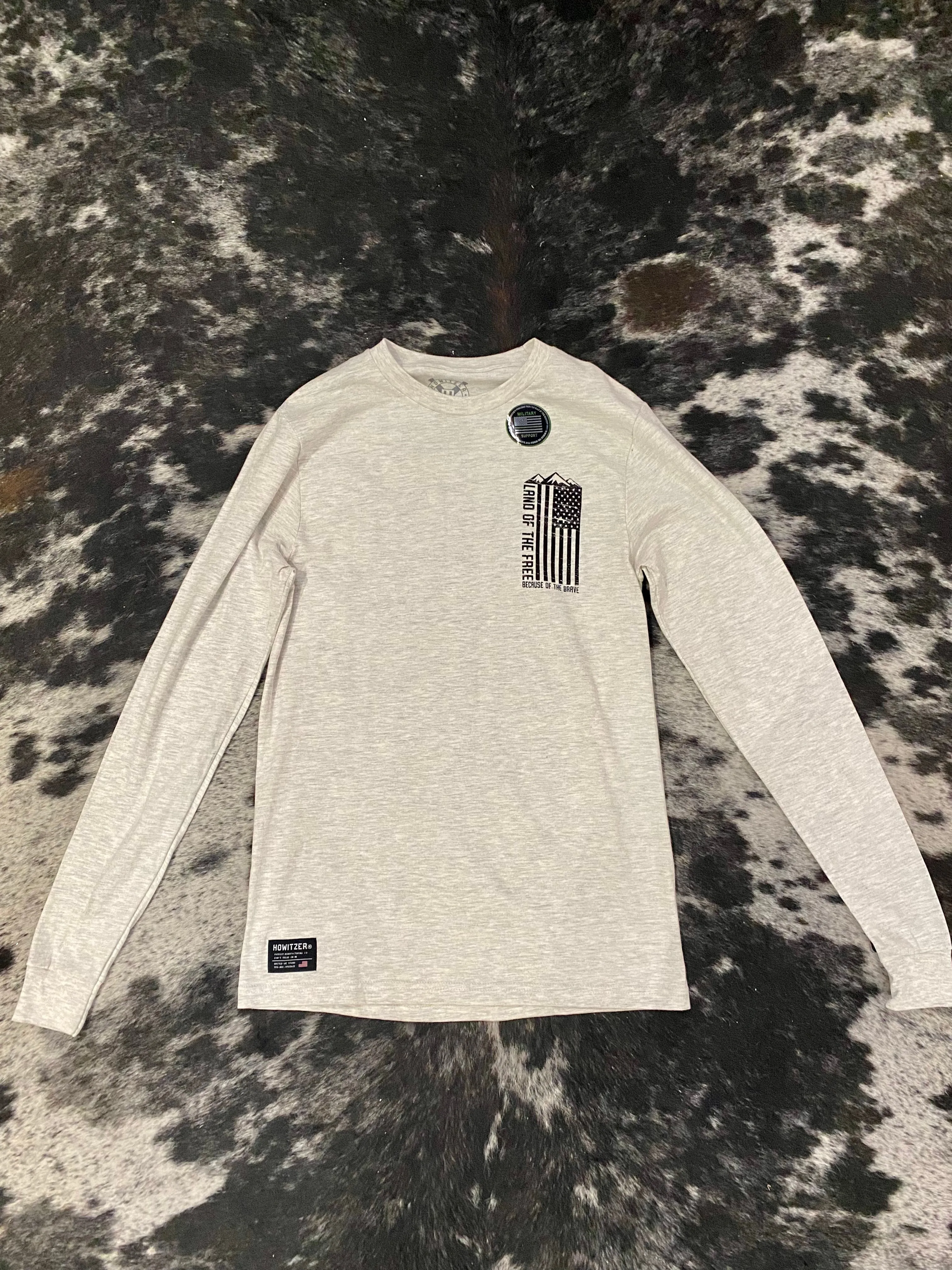 Howitzer Land of the Free Long Sleeve Graphic