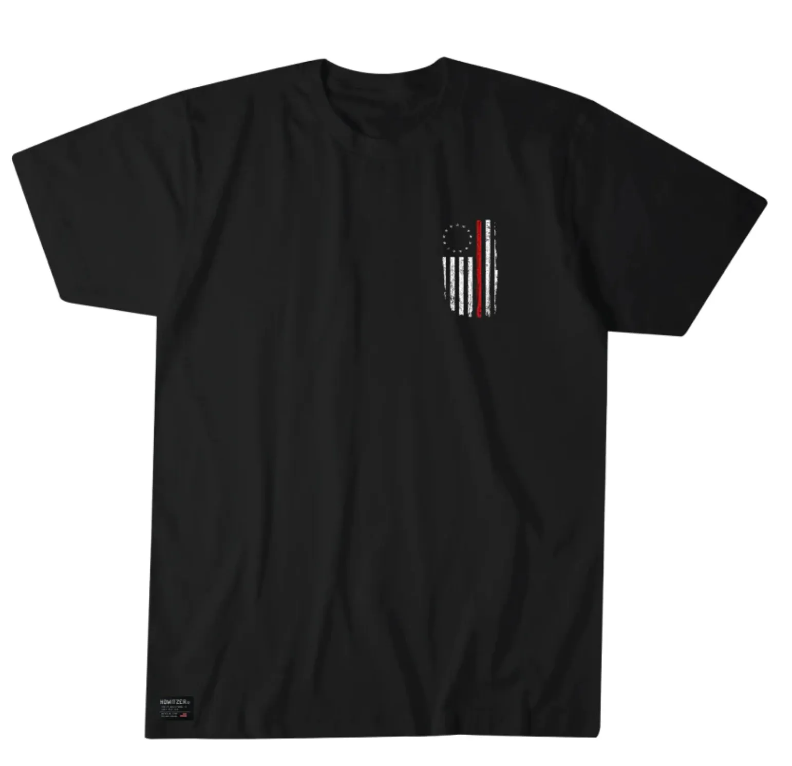 Howitzer Support The Red Black Graphic Tee