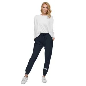 I Swear Text Bubble Unisex fleece sweatpants with 5 Hearts on Back Pocket (Part of Matching Set Sold Separately!)